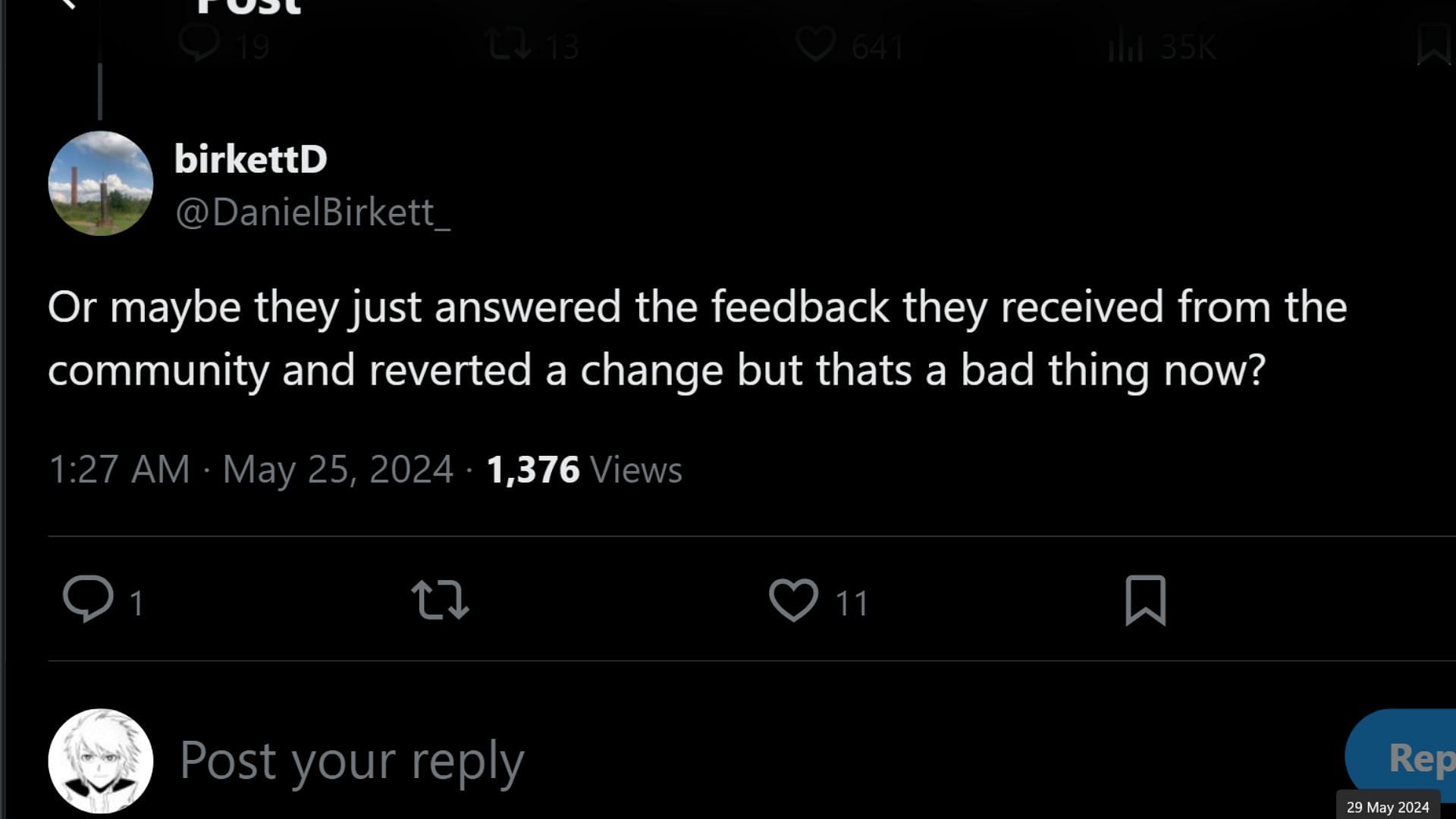 Player feedback is crucial for improving the game (Image via Blizzard Entertainment)